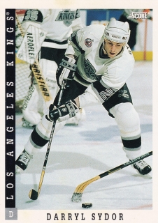 1993-94 Score - Darryl Sydor (English)