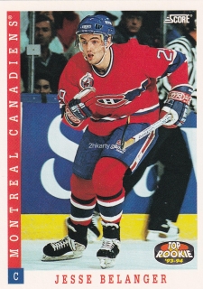 1993-94 Score - Jesse Belanger (English)
