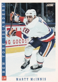 1993-94 Score - Marty Mcinnis (English)