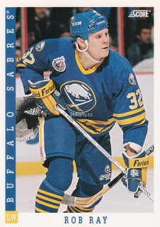 1993-94 Score - Rob Ray (English)