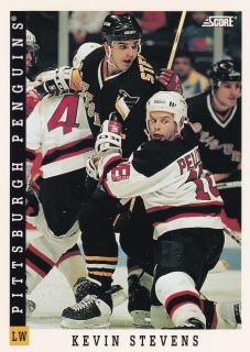 1993-94 Score - Kevin Stevens (English)