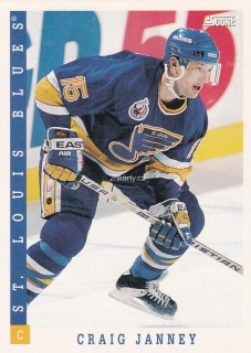 1993-94 Score - Craig Janney (English) 