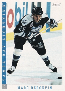 1993-94 Score - Marc Bergevin (English) 