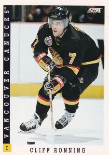 1993-94 Score - Cliff Ronning (English) 