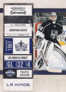 2010-11 Panini Playoff Contenders - Jonathan Quick #29