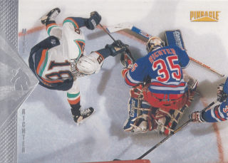 1996-97 Pinnacle - Mike Richter - Premium Stock #112