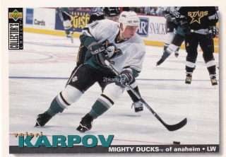 1995-96 UD Collectors Choice - Valeri Karpov