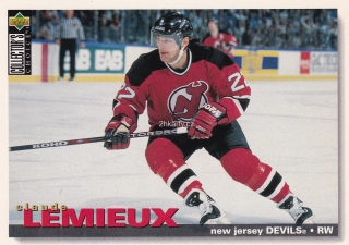 1995-96 UD Collectors Choice - Claude Lemieux
