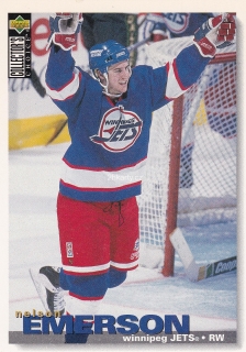 1995-96 UD Collectors Choice - Nelson Emerson