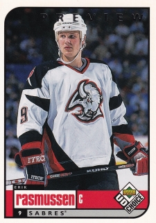 1998-99 UD Choice - Erik Rasmussen - Preview