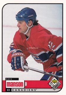 1998-99 UD Choice - Dave Manson