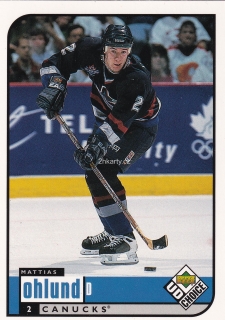 1998-99 UD Choice - Mattias Ohlund