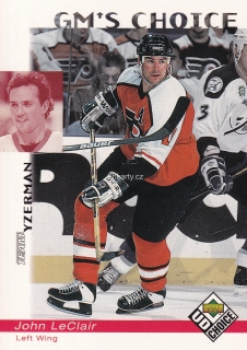 1998-99 UD Choice - John Leclair - GM's Choice