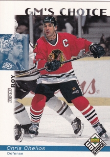 1998-99 UD Choice - Chris Chelios - GM's Choice