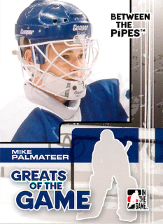 2007-08 ITG Between the Pipes - Mike Palmateer - Greats Of The Game #83