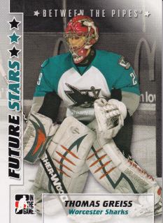 2007-08 ITG Between the Pipes - Thomas Greiss - Future Stars