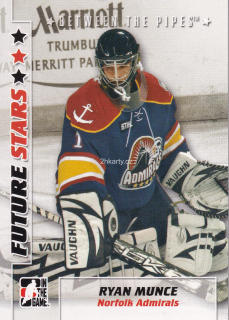 2007-08 ITG Between the Pipes - Ryan Munce - Future Stars