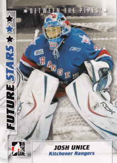 2007-08 ITG Between the Pipes - Josh Unice - Future Stars