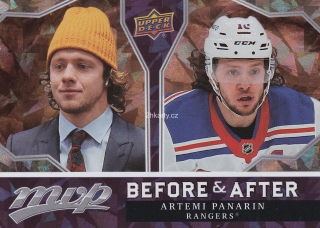 2021-22 UD MVP - Artemi Panarin - Before & After Gold