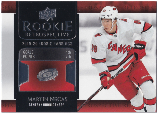 2020-21 UD Series 1 - Martin Nečas - Rookie Retrospective #RR-12