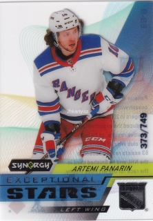 2020-21 UD Synergy - Artemi Panarin - Exceptional Stars /749