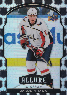 2020-21 UD Allure - Jakub Vrána - 2005 NHL Shield