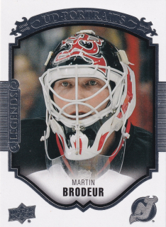 2015-16 UD Series 1 - Martin Brodeur - Portraits #P-52