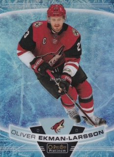 2020-21 UD O-Pee-Chee Platinum - Oliver Ekman-Larsson - Arctic Freeze /99