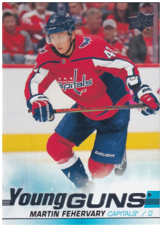2019-20 UD Series 1 - Martin Fehérváry - Young Guns #236