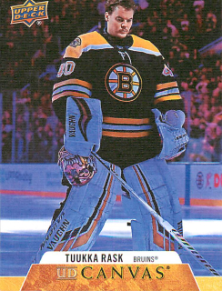 2020-21 UD Series 1 - Tuukka Rask - Canvas #C6