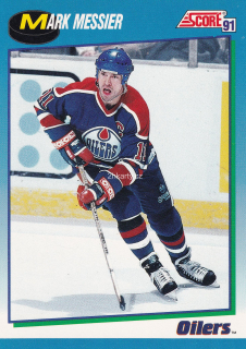 1991-92 Score - Mark Messier (English)