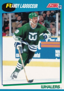 1991-92 Score - Randy Ladouceur (English)