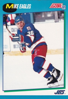 1991-92 Score - Mike Eagles (English)