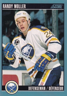 1992-93 Score - Randy Moller (French)