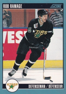 1992-93 Score - Rob Ramage (French)