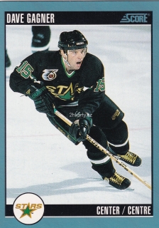 1992-93 Score - Dave Gagner (French)