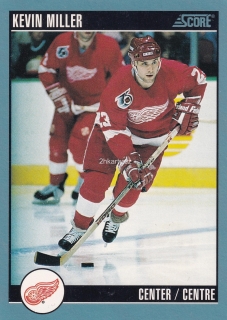 1992-93 Score - Kevin Miller (French)