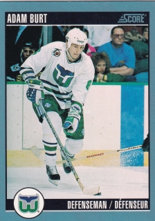 1992-93 Score - Adam Burt (French)