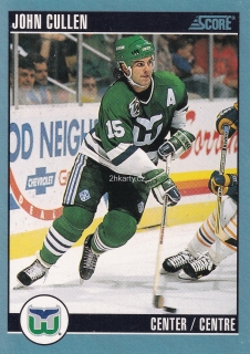 1992-93 Score - John Cullen (French)