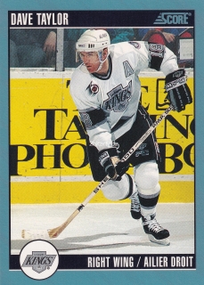 1992-93 Score - Dave Taylor (French)