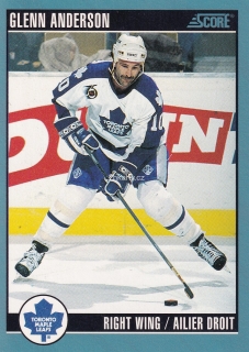 1992-93 Score - Glenn Anderson (French)