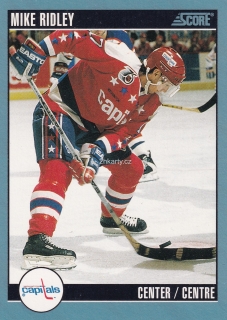 1992-93 Score - Mike Ridley (French)
