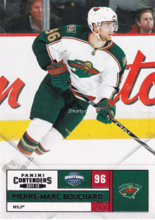 2011-12 Panini Contenders - Pierre-Marc Bouchard