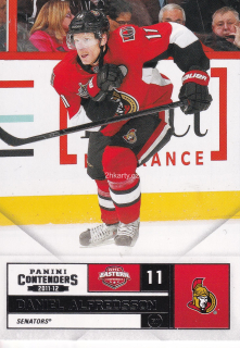 2011-12 Panini Contenders - Daniel Alfredsson