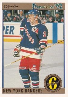 1991-92 O-Pee-Chee Premier - Brian Leetch - The Original 6